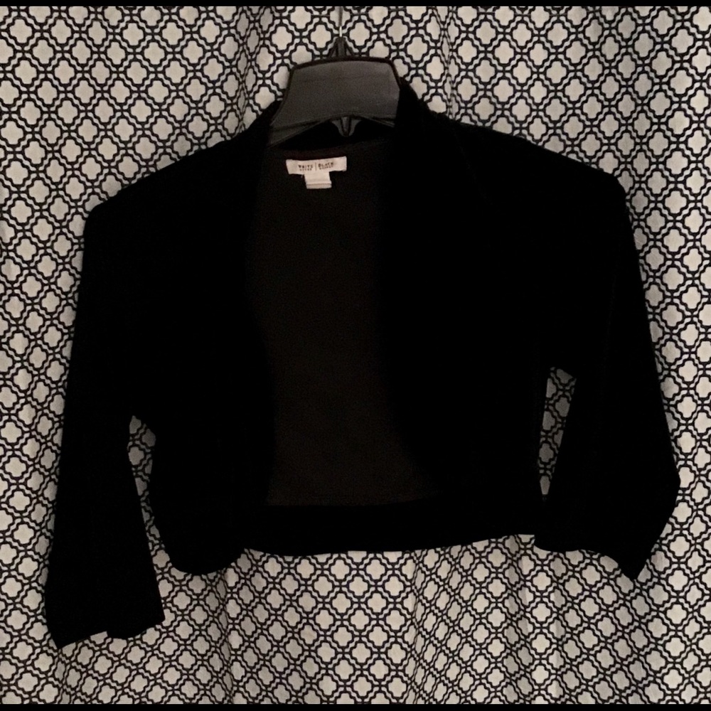 Cropped dress sweater